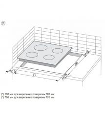 Hansa Комплект (духовка электрическая + поверхность стеклокерамическая), черный
