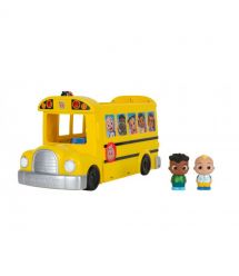 CoComelon Игровой набор Vehicle Школьный автобус трансформер, свет, звук