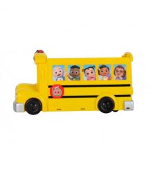 CoComelon Игровой набор Vehicle Школьный автобус трансформер, свет, звук