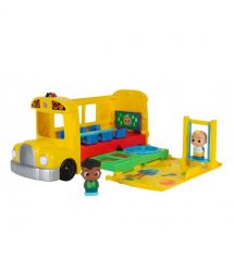 CoComelon Игровой набор Vehicle Школьный автобус трансформер, свет, звук