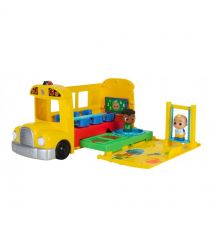 CoComelon Игровой набор Vehicle Школьный автобус трансформер, свет, звук