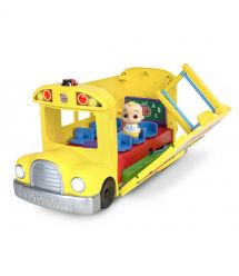 CoComelon Игровой набор Vehicle Школьный автобус трансформер, свет, звук
