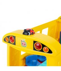 CoComelon Игровой набор Vehicle Школьный автобус трансформер, свет, звук