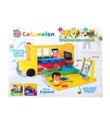 CoComelon Игровой набор Vehicle Школьный автобус трансформер, свет, звук