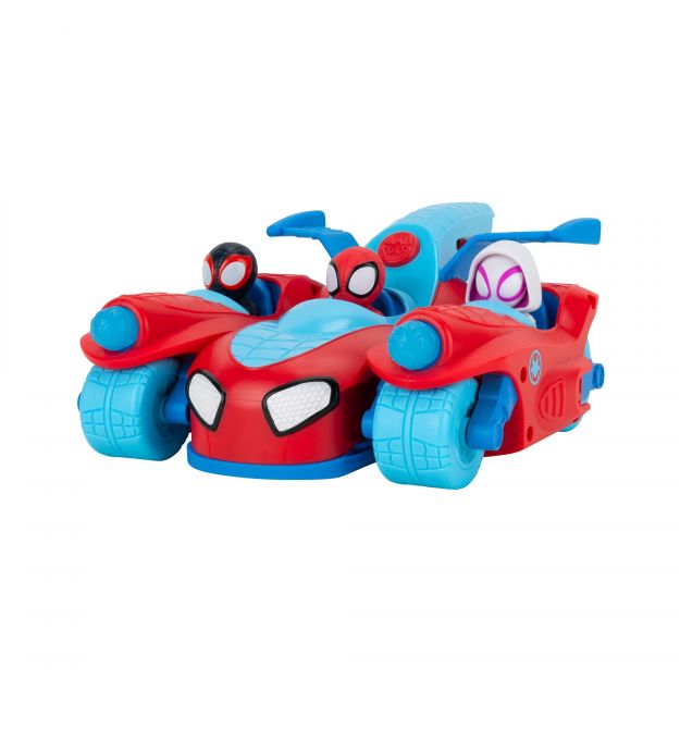 Spidey Игровой набор 3 в 1 Deluxe Feature Vehicle Сплит команда Спайди (Spidey Team Split Racer)
