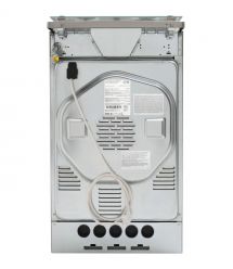 Hansa Плита комби, 65л, 50x60см, дисплей, конвекция, чугун, нерж