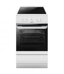 Hansa Плита электрическая стеклокерамическая, 68л, 50x60см, белый