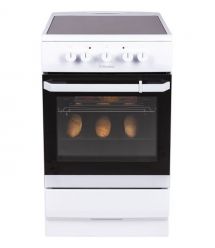 Hansa Плита электрическая стеклокерамическая, 68л, 50x60см, белый