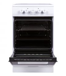 Hansa Плита электрическая стеклокерамическая, 68л, 50x60см, белый