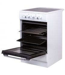 Hansa Плита электрическая стеклокерамическая, 68л, 50x60см, белый