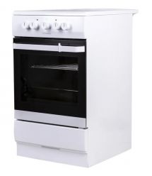 Hansa Плита электрическая стеклокерамическая, 68л, 50x60см, белый