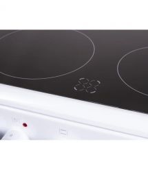 Hansa Плита электрическая стеклокерамическая, 68л, 50x60см, белый