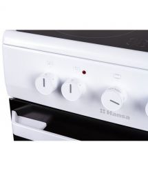 Hansa Плита электрическая стеклокерамическая, 68л, 50x60см, белый