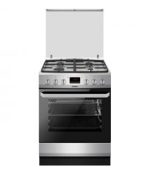 Hansa Плита комби, 65л, 60x60см, дисплей, конвекция, чугун, нерж
