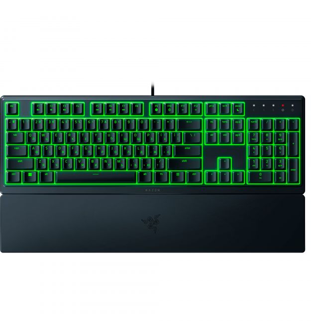 Razer Клавиатура мембранная Ornata V3 X 104key, USB-A, EN/UK, RGB, чёрный