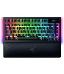 Razer Клавиатура механическая BlackWidow V4 Pro 75%, 81key, Mechanical Switches Gen-3, USB-A/WL/BT, EN, RGB, чёрный
