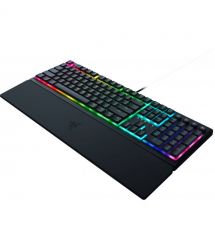 Razer Клавиатура механическая Ornata V3 104key, Mecha-Membrane Switch, USB-A, EN/UK, RGB, чёрный