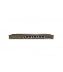 Tenda Коммутатор TEG5328F 24xGE, 4xSFP L3
