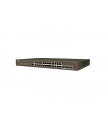 Tenda Коммутатор TEG5328F 24xGE, 4xSFP L3