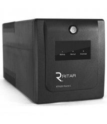ИБП Ritar RTP1500 (900W) Proxima-L, LED, AVR, 3st, 4xSCHUKO socket, 2x12V9Ah, plastik Case ( 340 x 140 x 170 ) Q2