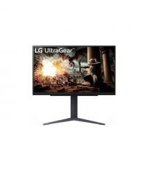 LG Монитор 27" 27GS75Q-B 2xHDMI, DP, Audio, IPS, 2560x1440, 200Hz, 1ms, sRGB 99%, G-SYNC, FreeSync, Pivot, HDR10