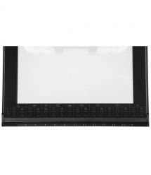 Hansa Плита комби, 65л, 50x60см, дисплей, конвекция, чугун, белый