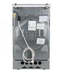 Hansa Плита комби, 65л, 50x60см, дисплей, конвекция, чугун, белый