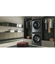 Haier Сушильная машина тепловой насос, 9кг, A+++, 59,5см, дисплей, пар, серебристый