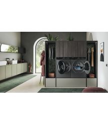 Haier Сушильная машина тепловой насос, 9кг, A+++, 59,5см, дисплей, пар, серебристый