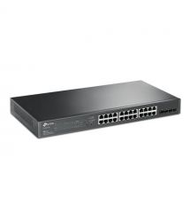 TP-Link Коммутатор SG2428P 24xGE (24xPoE), 4xSFP, 250Вт, WebSmart