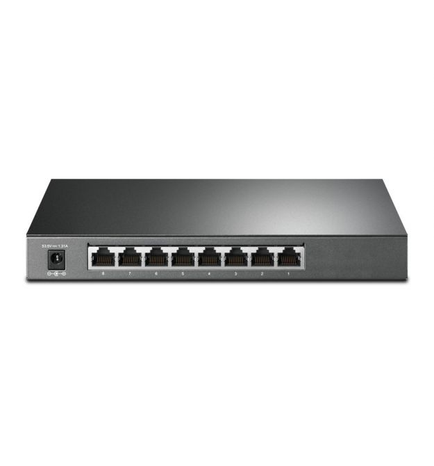 TP-Link Коммутатор SG2008P 8xGE (4xPoE), 62Вт, WebSmart