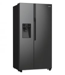Gorenje Холодильник SBS, 179х70х92см, 2 дв., 376(190)л, А++, NF+, Инв. , Зона св-ти, диспен