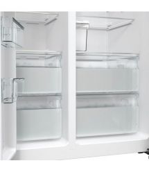 Gorenje Холодильник SBS, 179х70х92см, 2 дв., 376(190)л, А++, NF+, Инв. , Зона св-ти, диспен