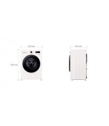 LG Стиральная машина, фронтальная, 7 кг, A+++, белый