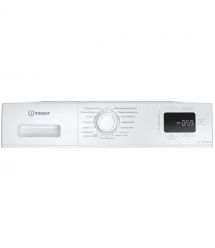 Indesit Стиральная машина фронтальная, 6кг, 1200, A+++, 44.6см, дисплей, пар, инвертор, люк черный, белый