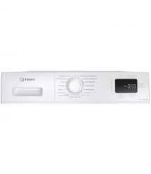 Indesit Стиральная машина фронтальная, 7кг, 1200, A+++, 49.6см, дисплей, пар, инвертор, люк черный, белый