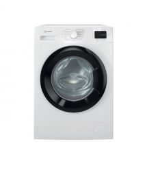 Indesit Стиральная машина фронтальная, 8кг, 1200, A+++, 54.6см, дисплей, пар, инвертор, люк черный, белый