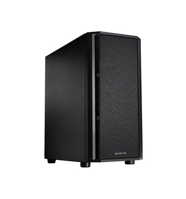 Chieftec Корпус Pro Mini, без БП, 1xUSB3.0, 1xUSB2.0, 1xUSB Type-C, 1x120мм, Sound insulated panels, VGA 330мм, L
