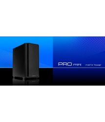 Chieftec Корпус Pro Mini, без БП, 1xUSB3.0, 1xUSB2.0, 1xUSB Type-C, 1x120мм, Sound insulated panels, VGA 330мм, L