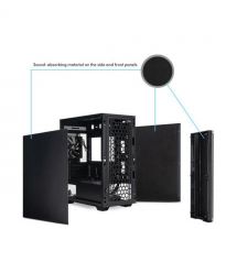 Chieftec Корпус Pro Mini, без БП, 1xUSB3.0, 1xUSB2.0, 1xUSB Type-C, 1x120мм, Sound insulated panels, VGA 330мм, L
