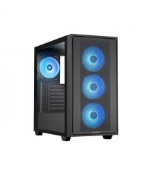 Chieftec Корпус Gaming Hunter 3, без БП, 2xUSB3.0, 1xUSB3.2 Gen2 Type-C, 4x120мм ARGB, VGA 425мм, LCS ready, TG S