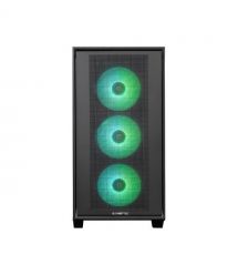 Chieftec Корпус Gaming Hunter 3, без БП, 2xUSB3.0, 1xUSB3.2 Gen2 Type-C, 4x120мм ARGB, VGA 425мм, LCS ready, TG S