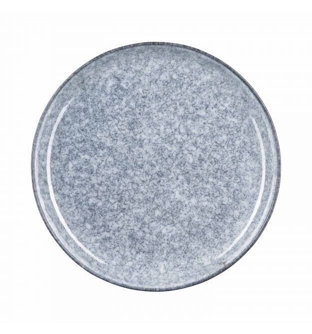 ARDESTO Тарелка десертная Loreto, 19см, фарфор, серый