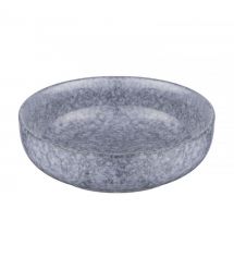 ARDESTO Тарелка суповая Loreto, 1150мл, 20см, фарфор, серый