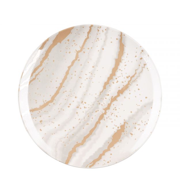 ARDESTO Тарелка обеденная Sparkle, 27см, фарфор, многоцветный