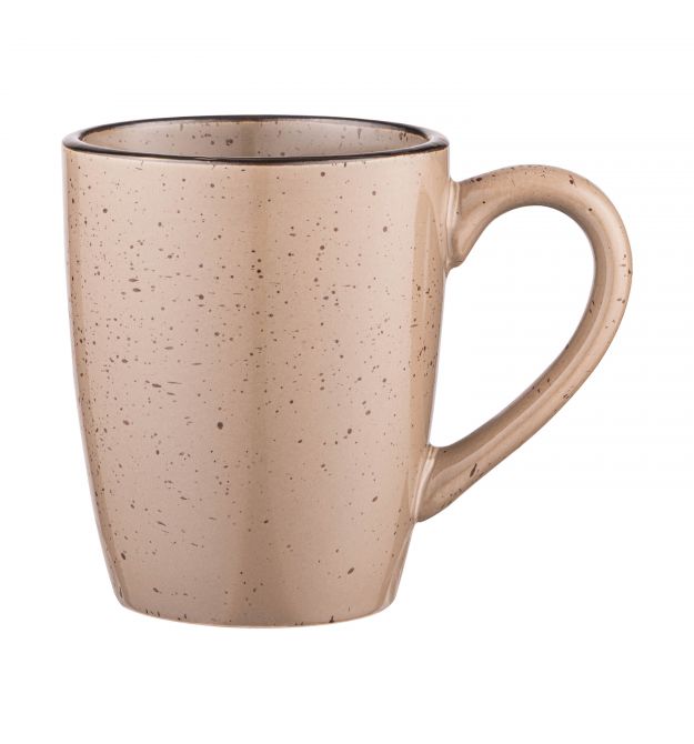 ARDESTO Чашка Emilia, 360мл, керамика, коричневый