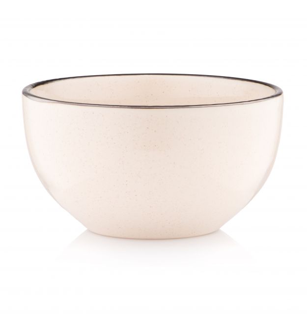 ARDESTO Салатник Emilia, 610мл, 14см, керамика, бежевый