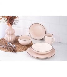 ARDESTO Чашка AEmilia, 360мл, керамика, бежевый