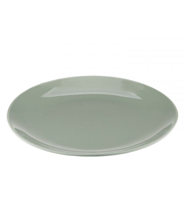 ARDESTO Тарелка обеденная Capri, 26.8см, фарфор, зеленый