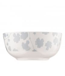 ARDESTO Салатник Capri, 510мл, 13.8см, фарфор, бело-голубой